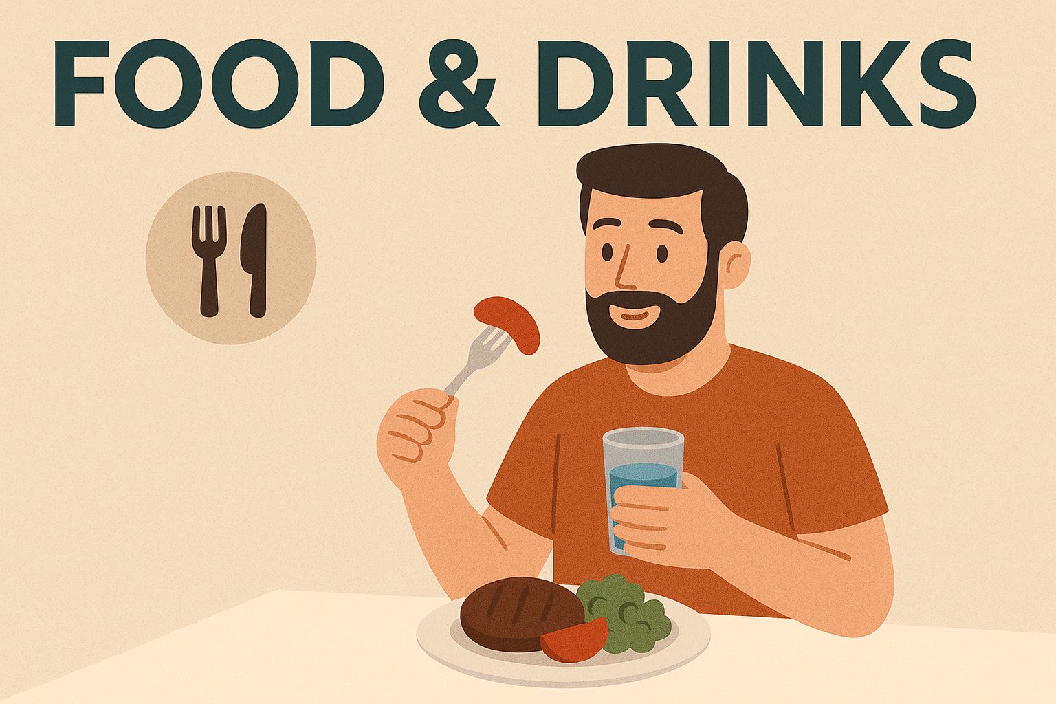 الأكل والشرب – Food & Drinks